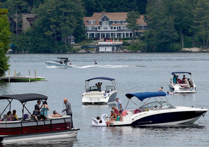 Winter Harbor in summer