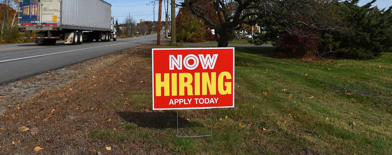 Hiring sign