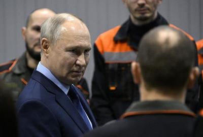 Russia's President Putin visits Uralvagonzavod plant in Nizhny Tagil