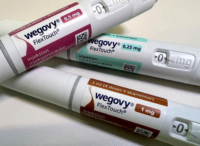 FILE PHOTO: Injection pens of Novo Nordisk's weight-loss drug Wegovy are shown in this photo illustration in Oslo