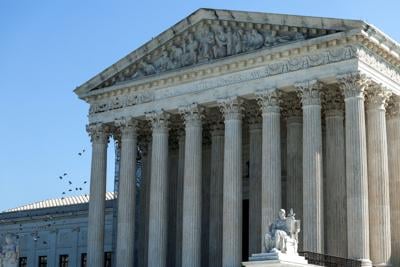 FILE PHOTO: The United States Supreme Court building is seen in Washington